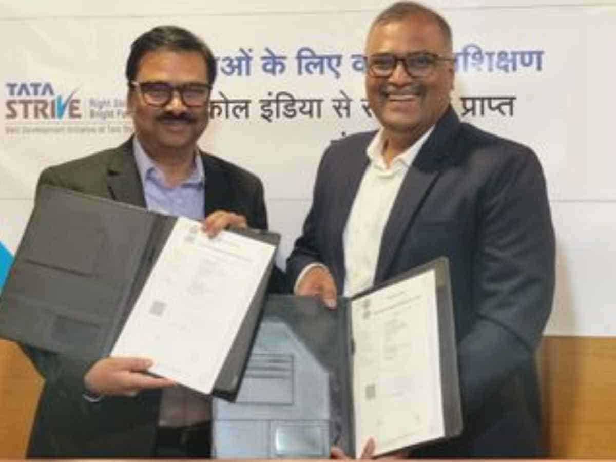 Coal India signs MoU with Tata Strive