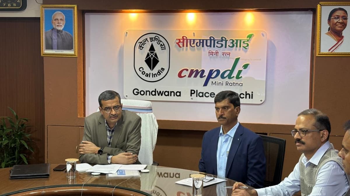 Ministry of Coal Reviews CMPDI Exploration & R&D Progress | Advisor Alok Kumar Singh Visit