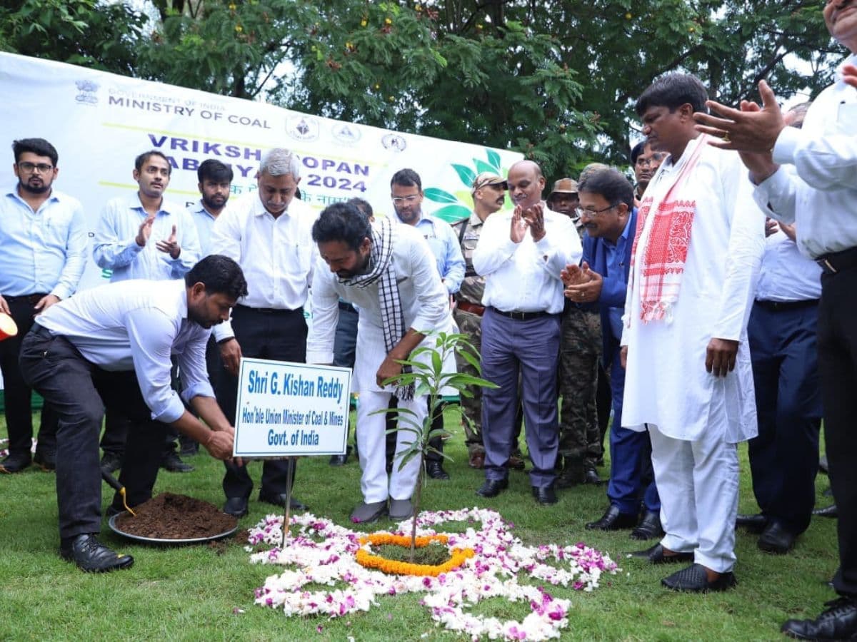 Coal and Mines Minister G. Kishan Reddy launched visionary tree plantation campaign 'Ek Ped Maa Ke Naam'