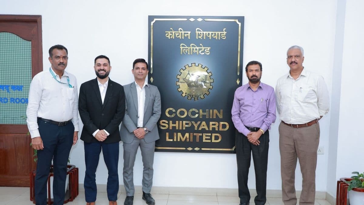 Cochin Shipyard Invests in Maritech Integrated Maritime Under USHUS Startup Programme