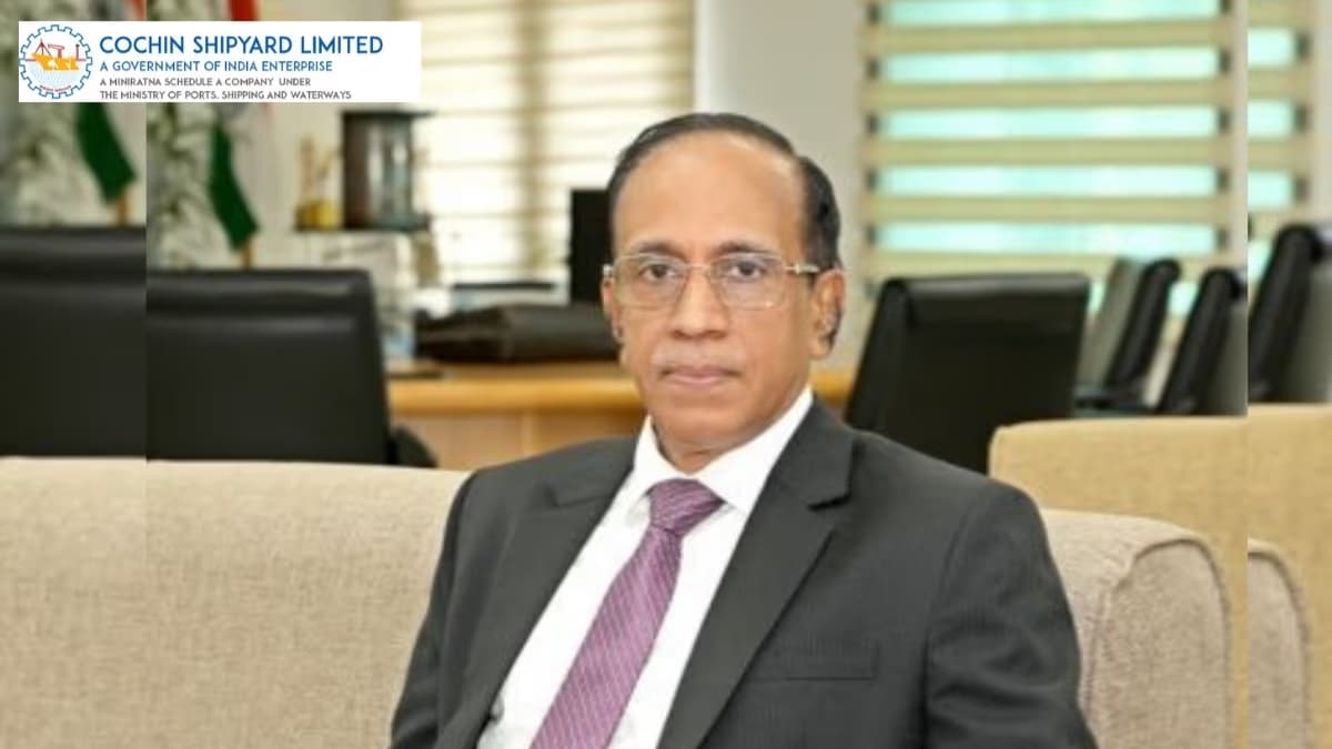 Cochin Shipyard CMD Madhu Sankunny Nair Retires, Jose V J Gets Interim Charge