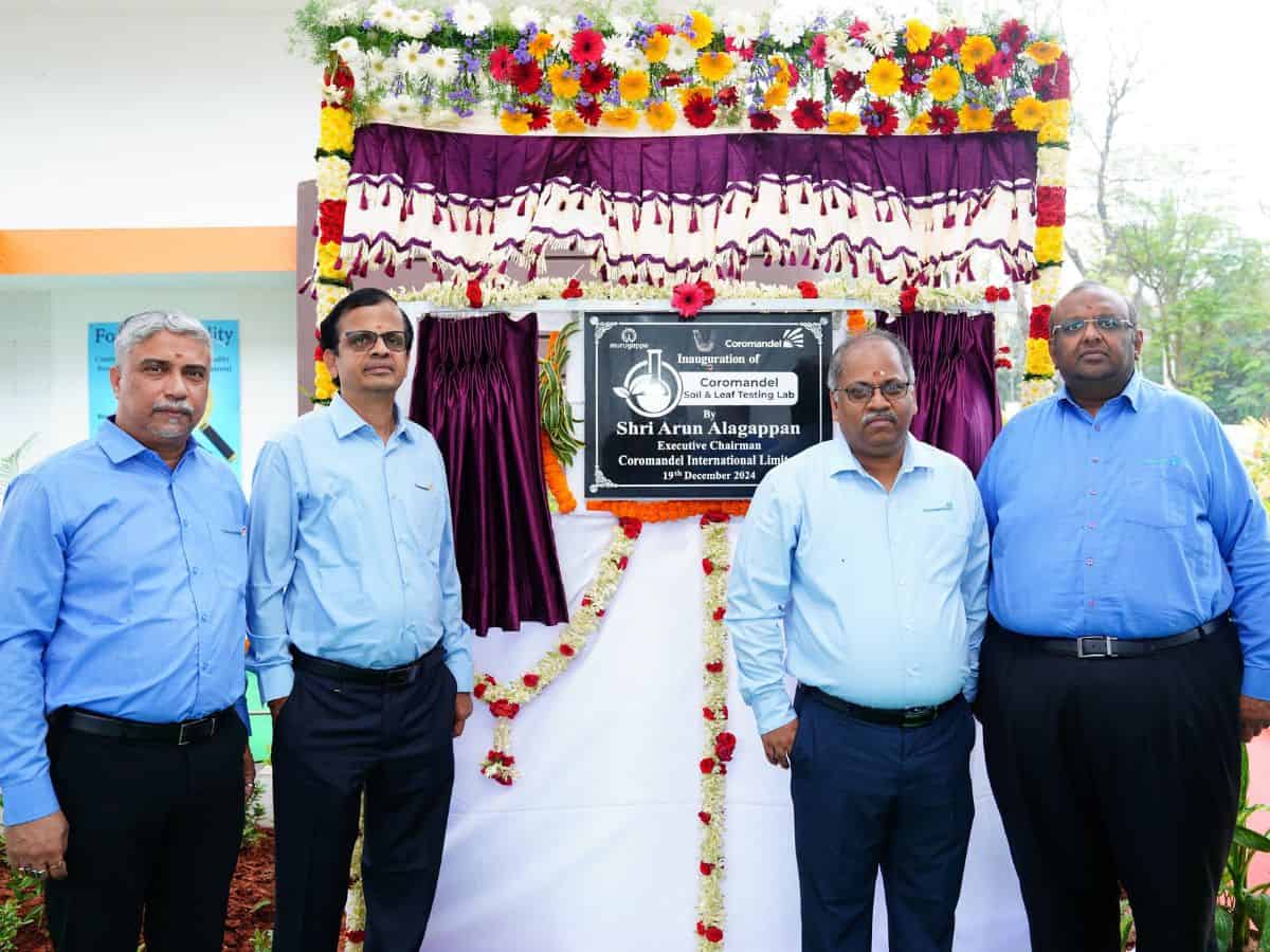 Coromandel International Unveils Advanced Soil and Leaf Testing Laboratory