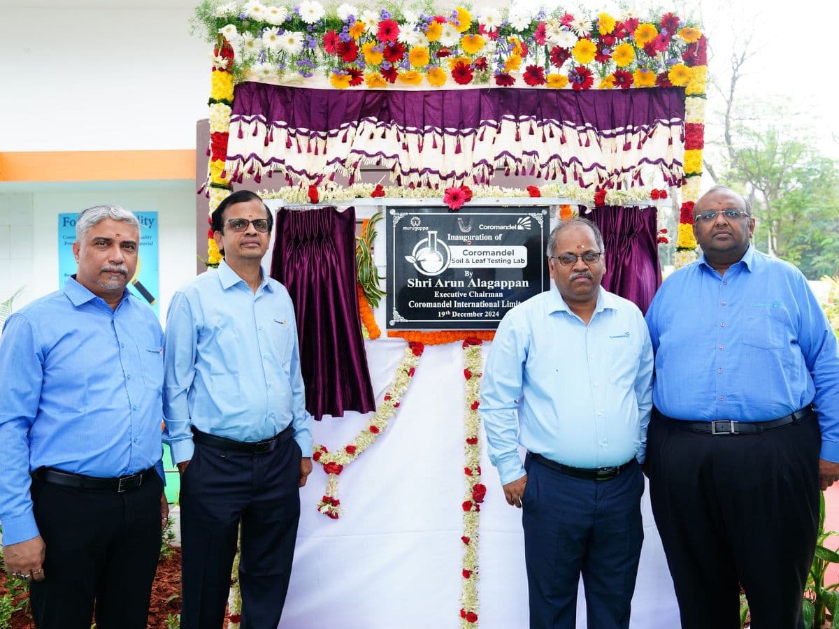 Coromandel International Unveils Advanced Soil and Leaf Testing Laboratory