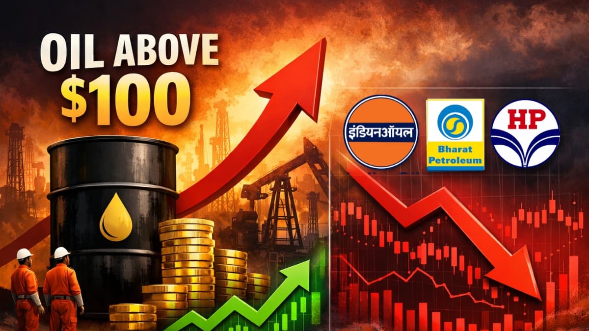 Crude Oil Price Surge Above $100 in March 2026: Impact on ONGC, Oil India, IOC, BPCL, HPCL Stocks