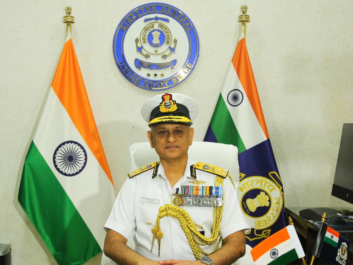 DG Paramesh Sivamani takes over as 26th Director General of Indian Coast Guard