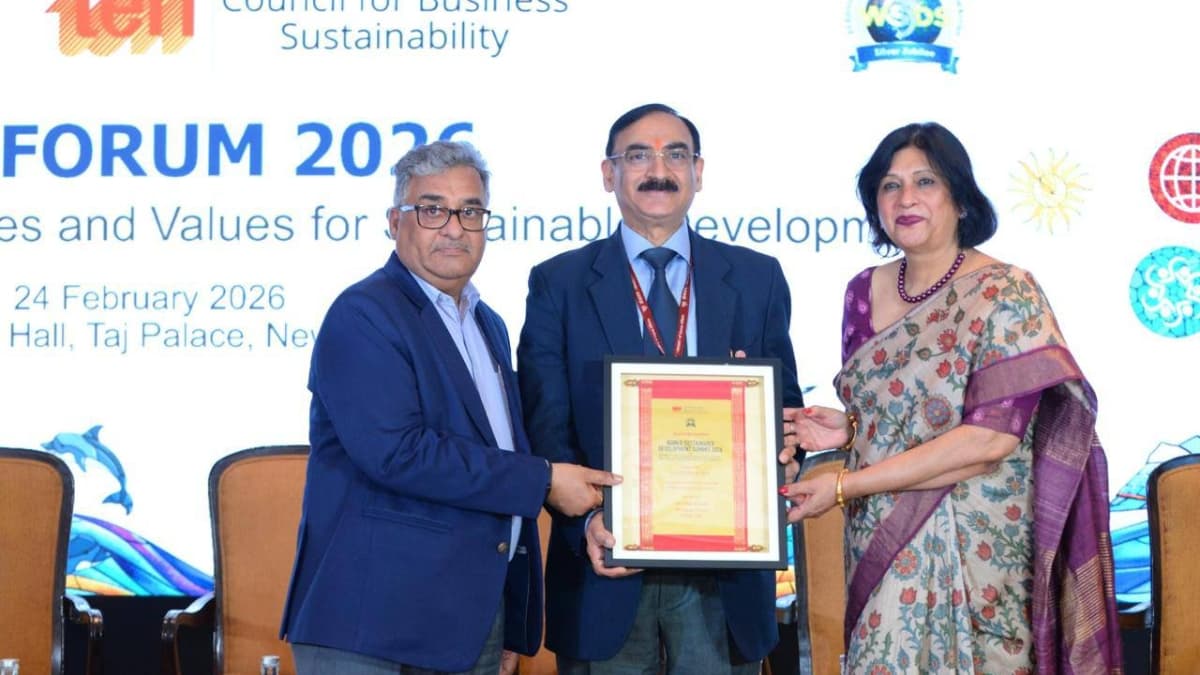 DMRC MD Dr. Vikas Kumar Honoured with Sustainability Leadership Award at TERI Summit 2026