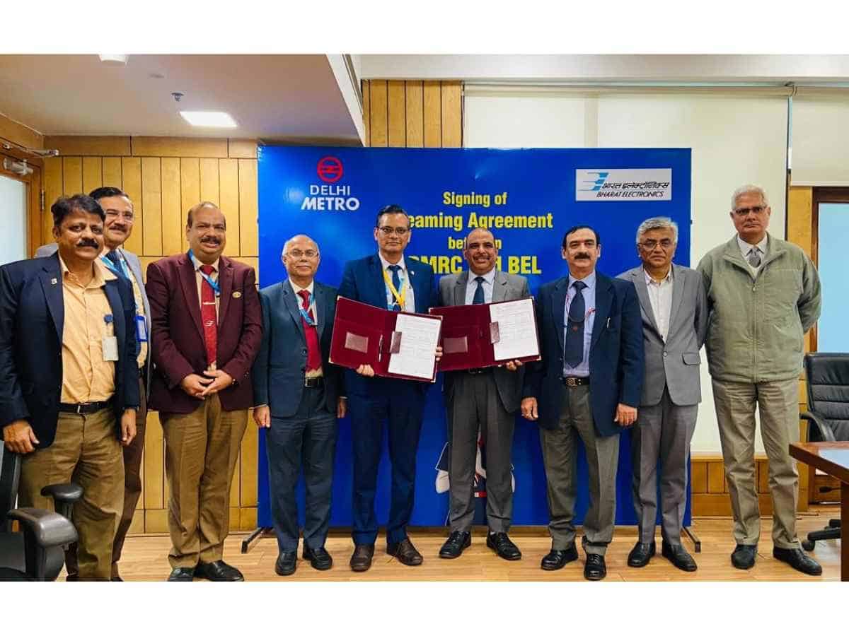 DMRC inks agreement with BEL for Super-SCADA project