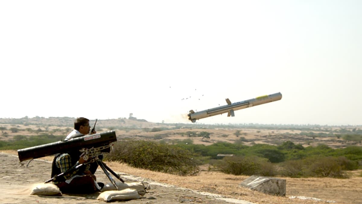 DRDO Successfully Tests Indigenous MPATGM with Top-Attack Capability