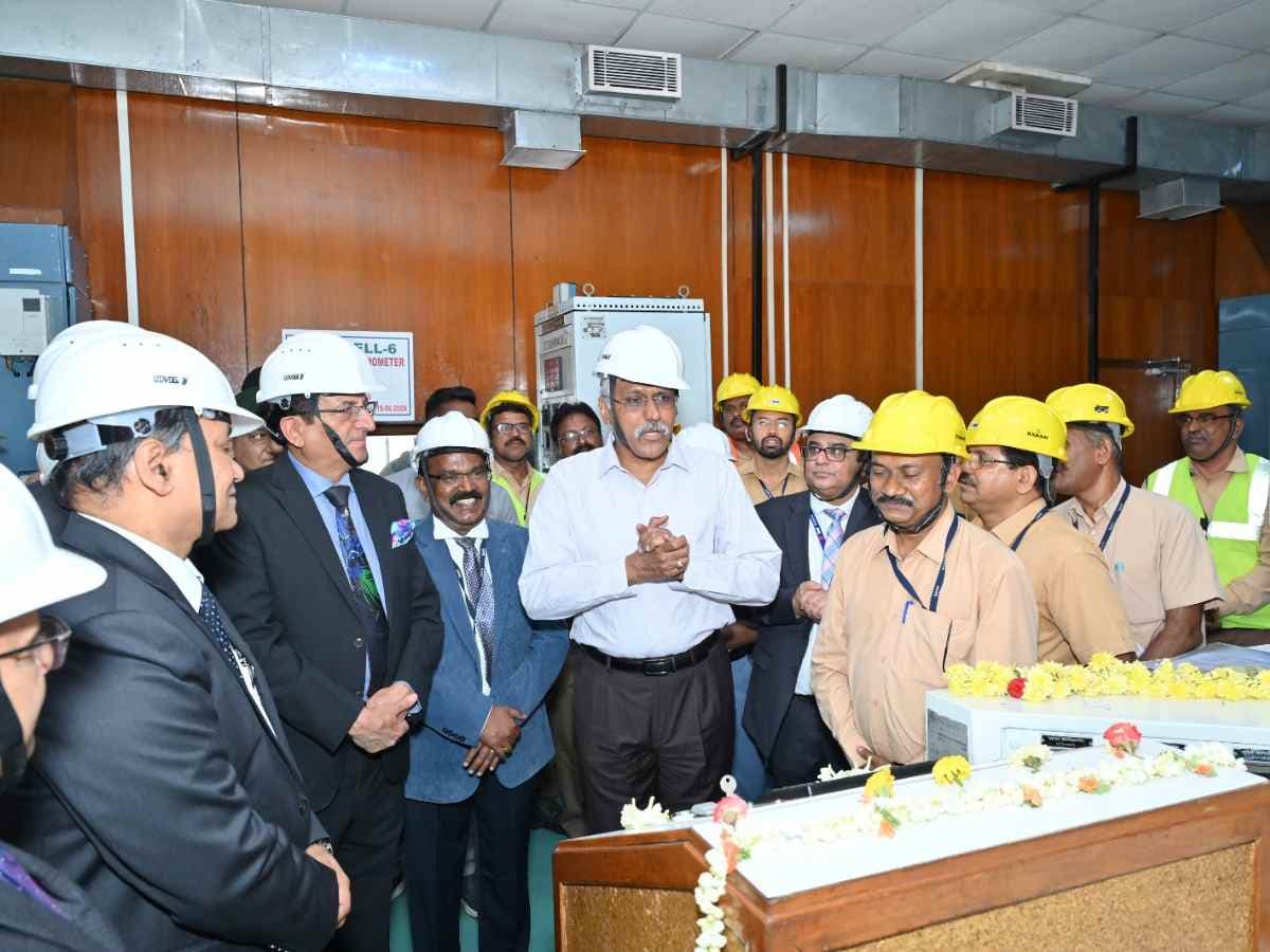 Defence Secretary inaugurates 1500 HP Engine by BEML