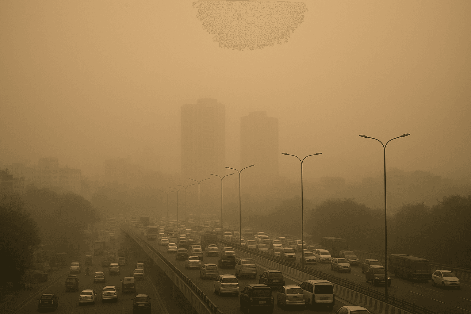 Delhi Experiences High Pollution Levels Amid Cold Weather