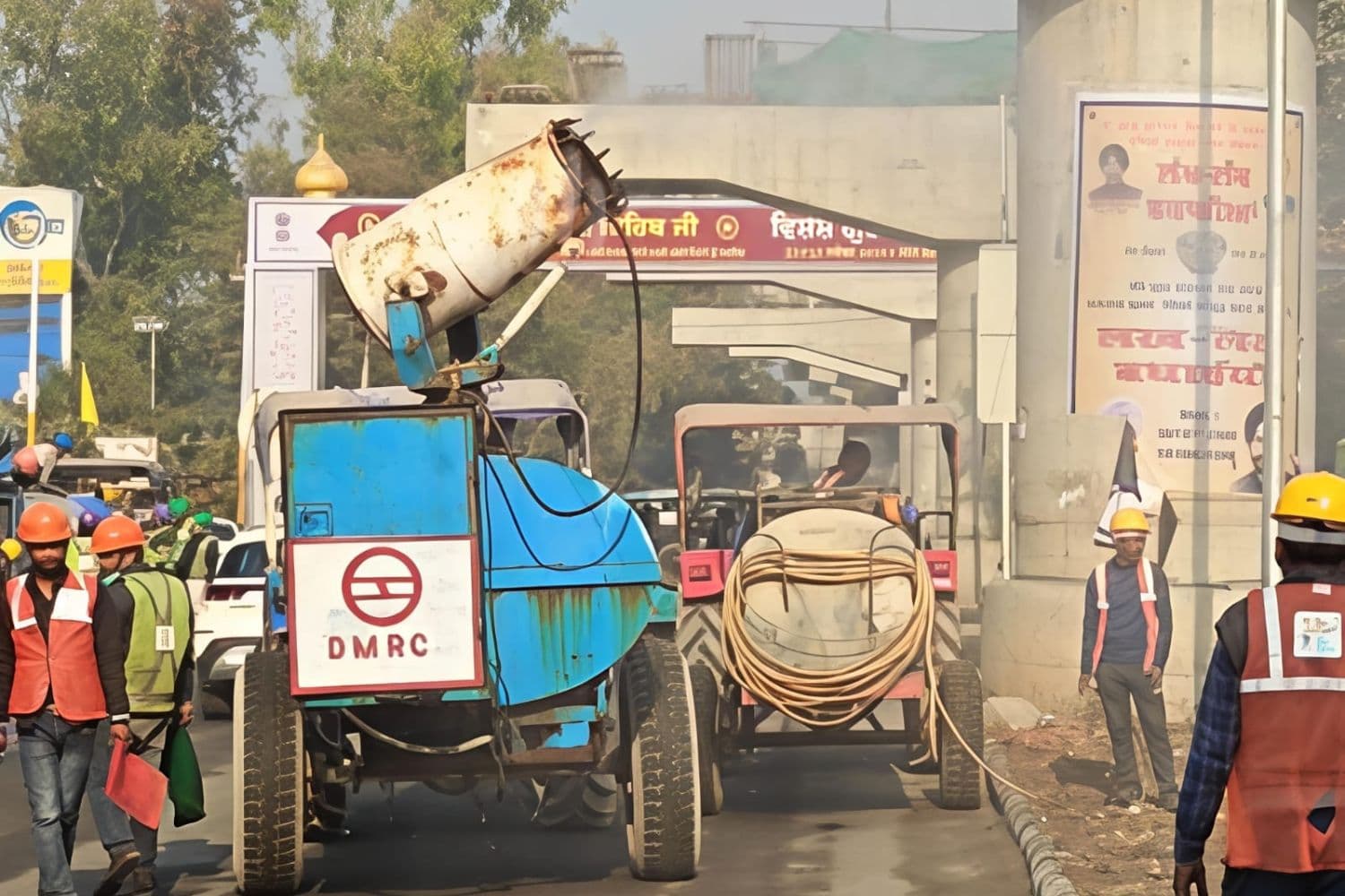 Delhi Metro Rail Corporation conducts Special Drives to combat Pollution
