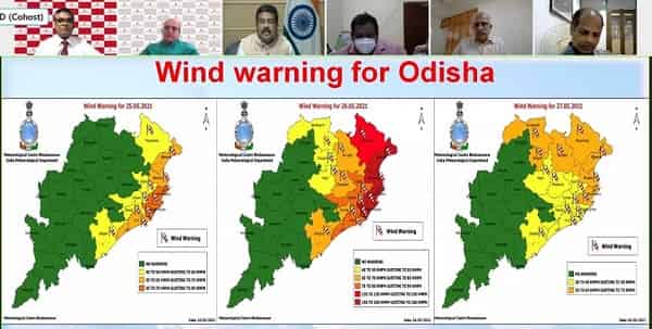 Dharmendra Pradhan along with Piyush Goyal & Mansukh Mandaviya took a high-level meeting