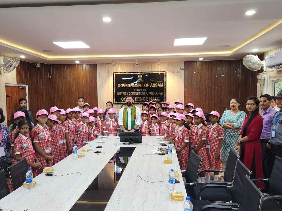 District Commissioner Inspires NTPC Bongaigaon's Girl Empowerment Mission