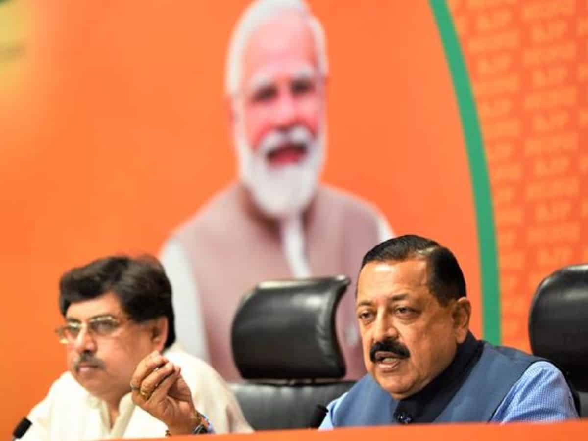 Modi Govt provided 9 lakh Govt jobs against UPA Govt's 6 lakhs in 9 years: Dr Jitendra Singh