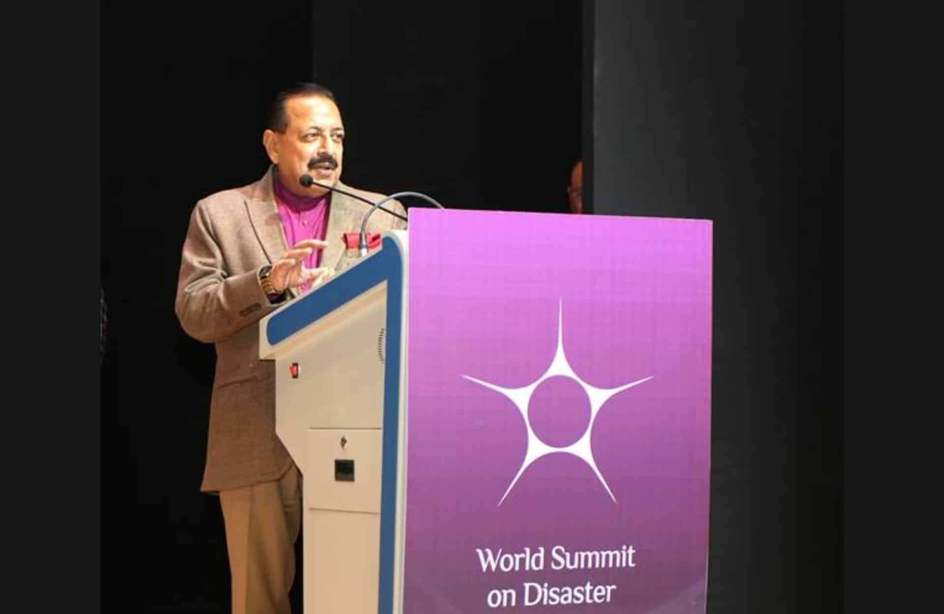 Dr. Jitendra Singh Highlights India’s Disaster Preparedness at World Summit in Uttarakhand