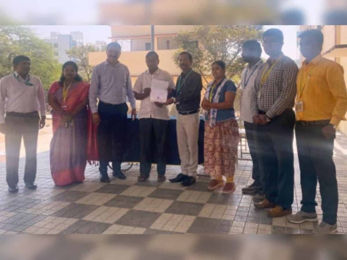 ECIL CSR: hands over renovated school building at ZPHS, Kushaiguda