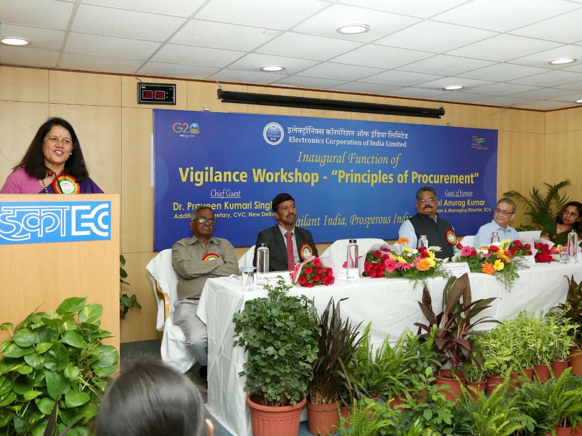 ECIL conducted Vigilance workshop on 'Principles of Procurement'