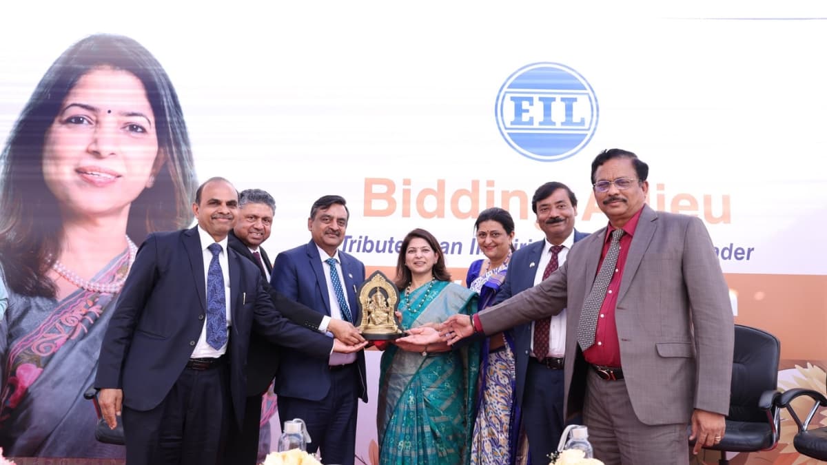 EIL Bids Adieu to C&MD Vartika Shukla After Four Decades of Industry Leadership