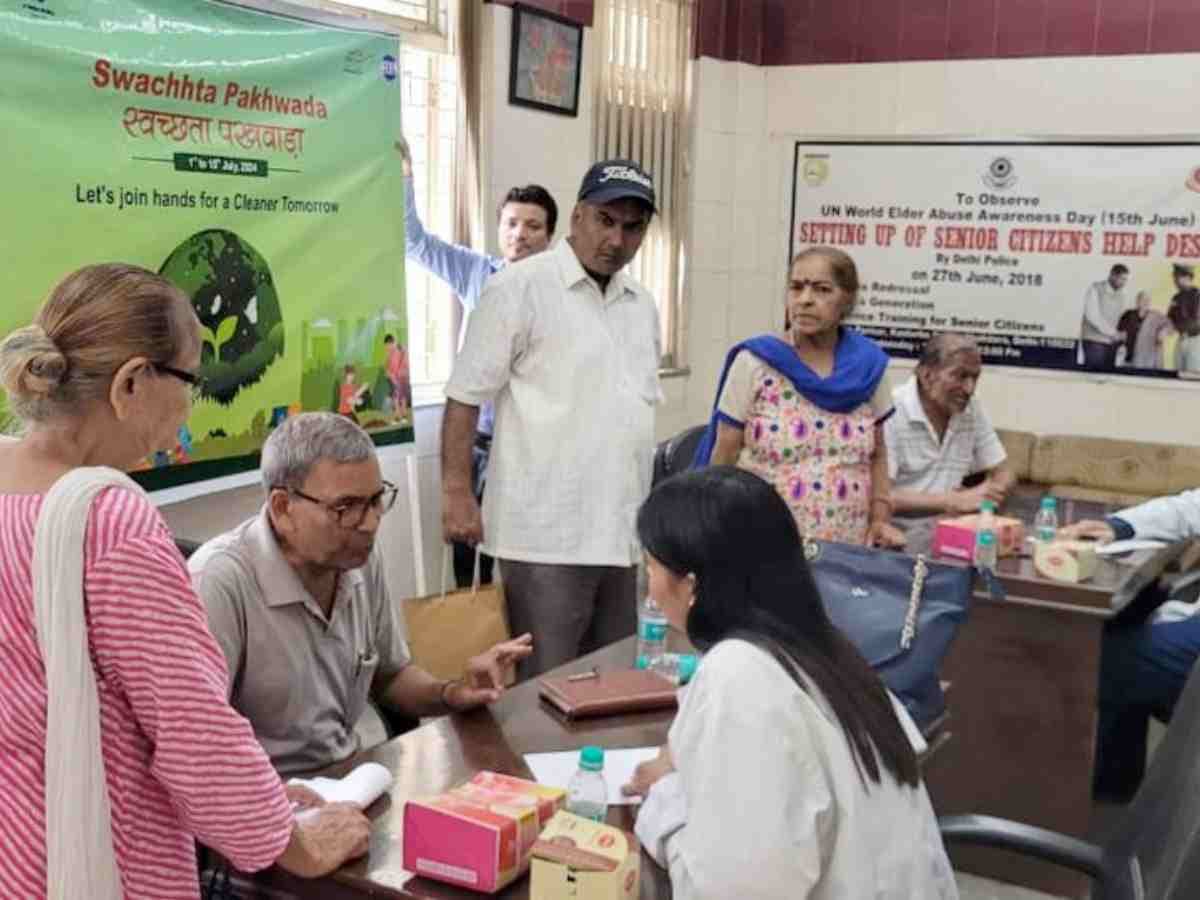 Engineers India Limited organised health camp