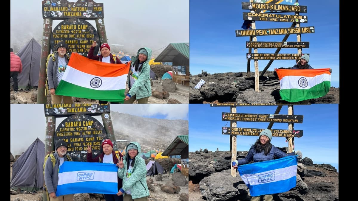 From Determination to the Roof of Africa: An NTPC Woman Scales New Heights