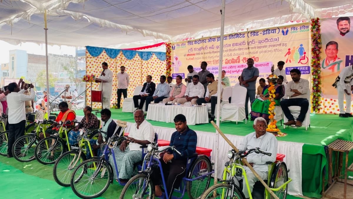 GRID India CSR Initiative Empowers Divyangjan in Telangana with Assistive Devices GRID India CSR Initiative Empowers Divyangjan in Telangana with Assistive Devices - PSU Connect News
