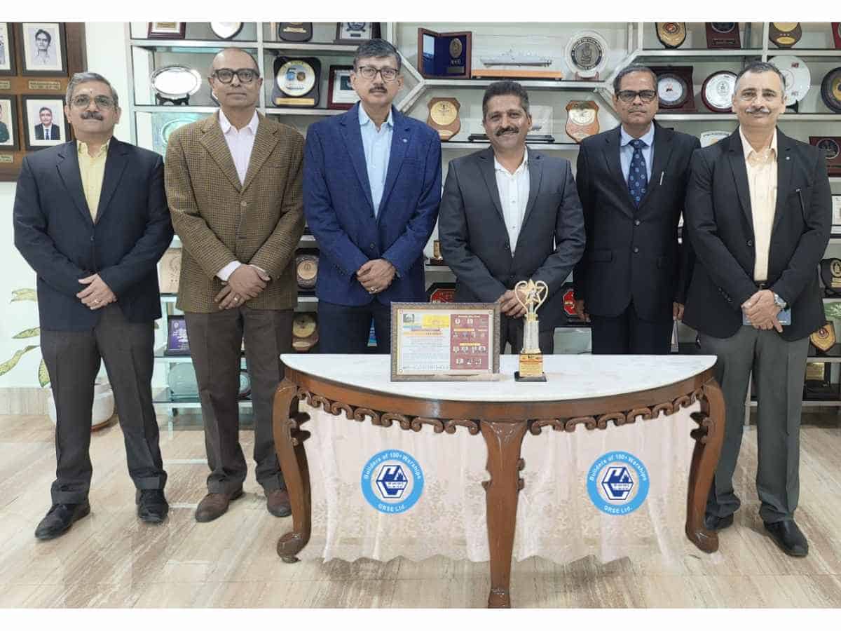 GRSE Bags Best Strategic CPSE of India-Defence Award 2024