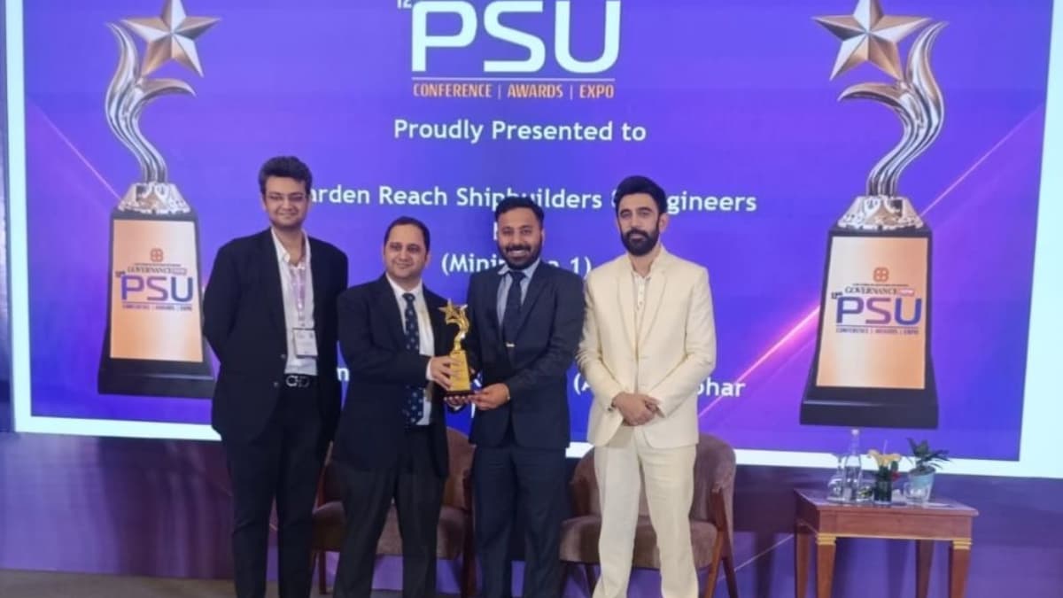 GRSE Honoured with Multiple Awards at Governance Now 12th PSU Awards