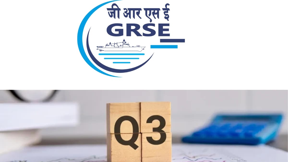 GRSE Q3 FY26 Results: Net Profit Soars 74% YoY; Declares ₹81.9 Crore Dividend