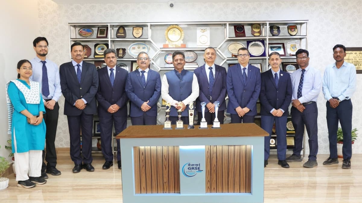 GRSE Wins Multiple Awards at 15th ICC PSE Excellence Awards