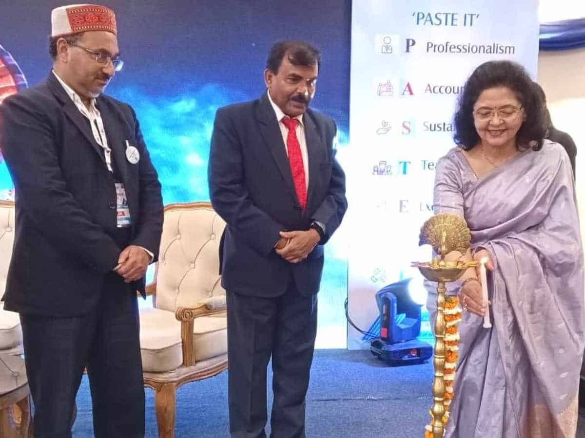 Geeta Kapur, CMD, SJVN inaugurated 20th edition of Vendor Development Meet