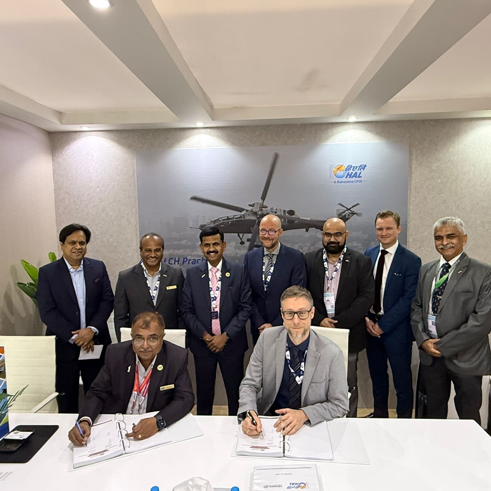 Dubai Air Show 2025: HAL and HENSOLDT Sign Strategic Partnership for Advanced Helicopter Obstacle Avoidance System