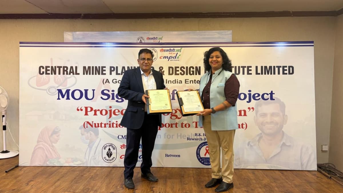 CMPDI signed MoA for CSR initiative “Aarogya Poshan” to support TB Patients in Ranchi, Jharkhand