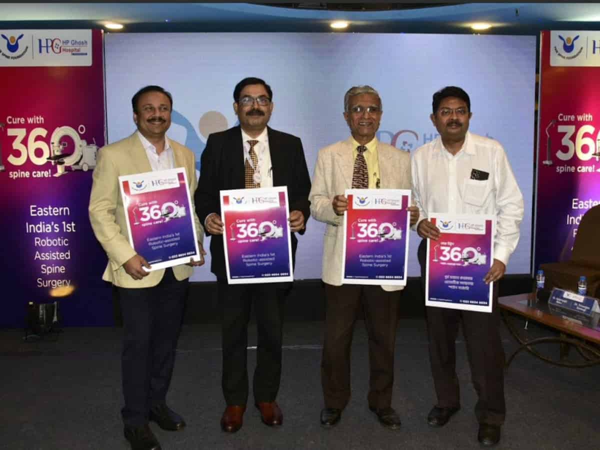 HP Ghosh Hospital Revolutionizes Spine Care with Launch of Eastern India's First Robotic-Assisted Spine Surgery