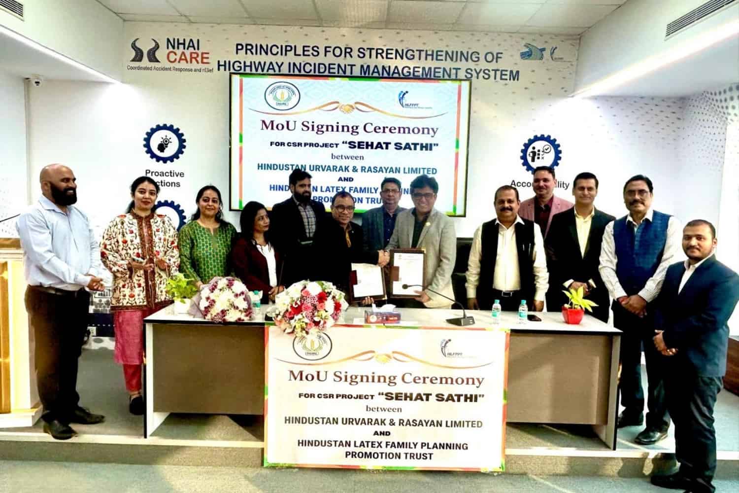 HURL Signs Four MoUs to Strengthen CSR Efforts in Health, Nutrition, Accessibility & Women’s Empowerment