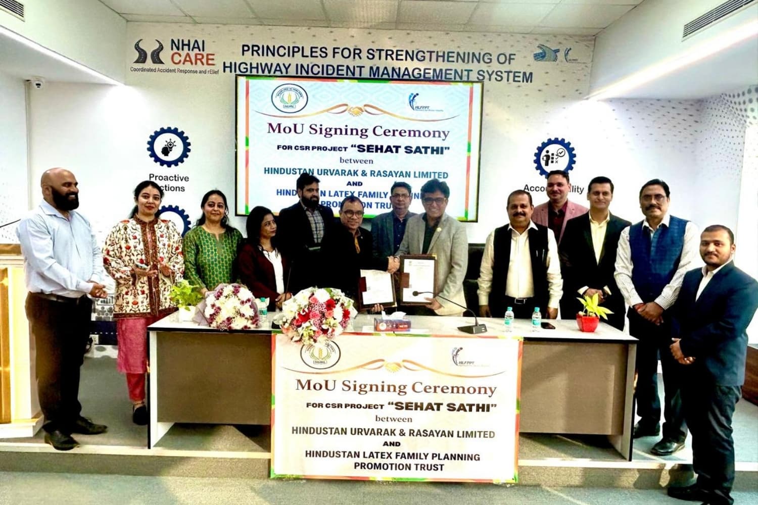 HURL Signs Four MoUs to Strengthen CSR Efforts in Health, Nutrition, Accessibility & Women’s Empowerment