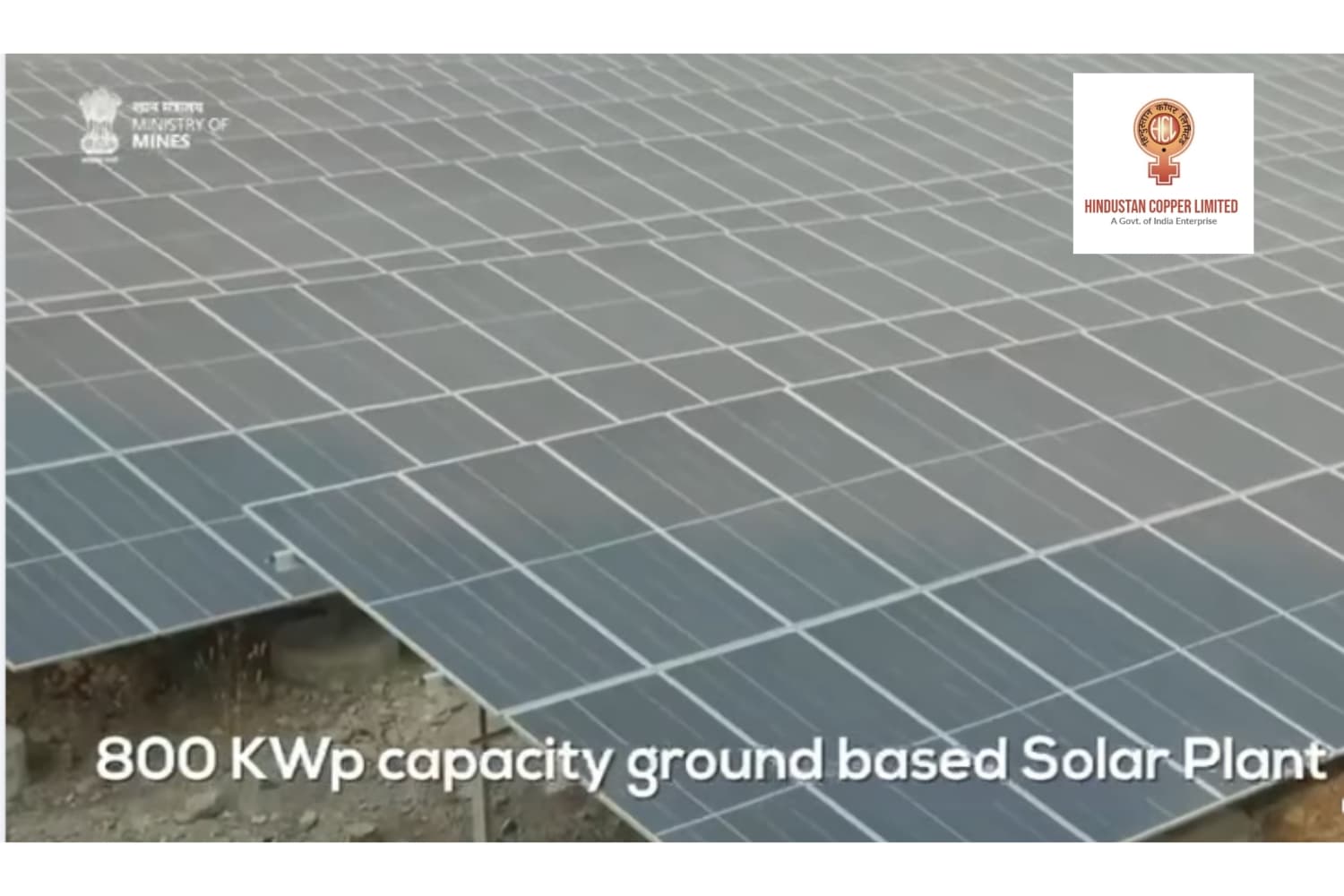 Hindustan Copper Commissions 800 kWp Solar Plant at Khetri