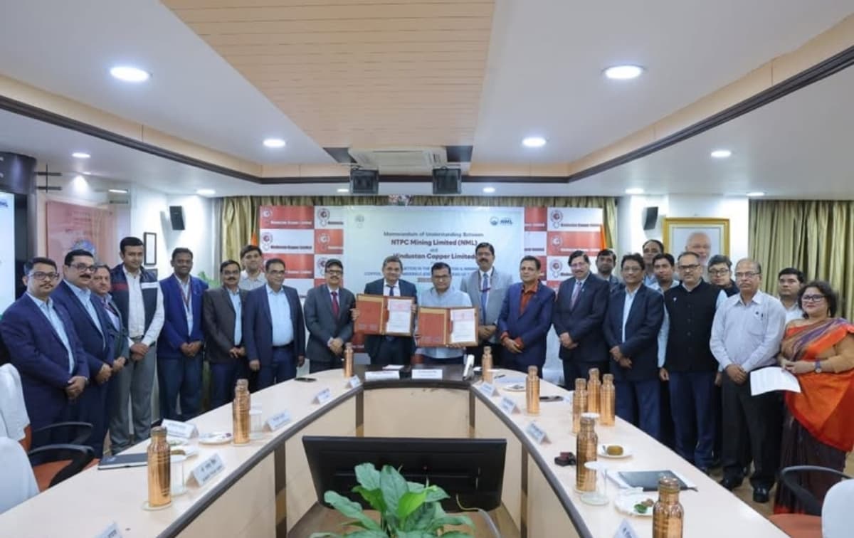 Hindustan Copper & NTPC Mining Sign MoU for Copper and Critical Mineral Projects