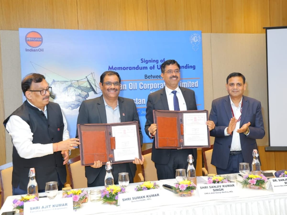 Hindustan Copper Signs MoU with Indian Oil to Jointly Pursue Mineral Exploration and Mining
