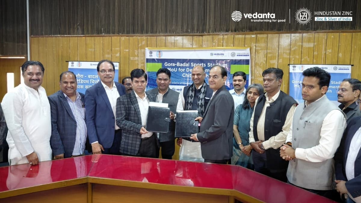 Hindustan Zinc to Develop Gora Badal Sports Stadium in Chittorgarh