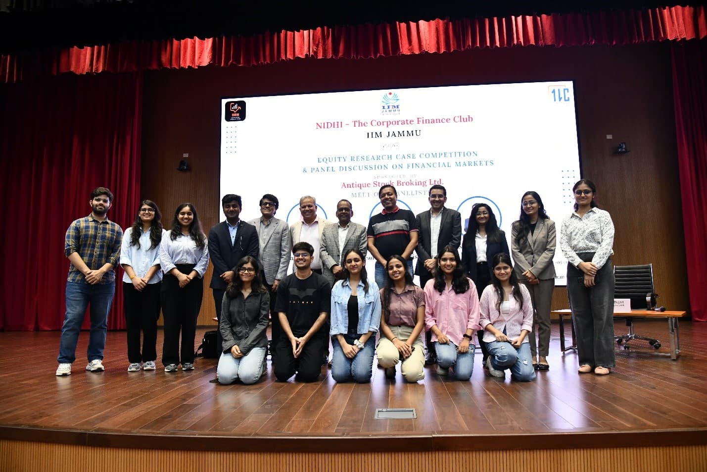 IIM Jammu Hosts Equity Research Case Competition and Panel Discussion in Collaboration with Antique Stock Broking Ltd