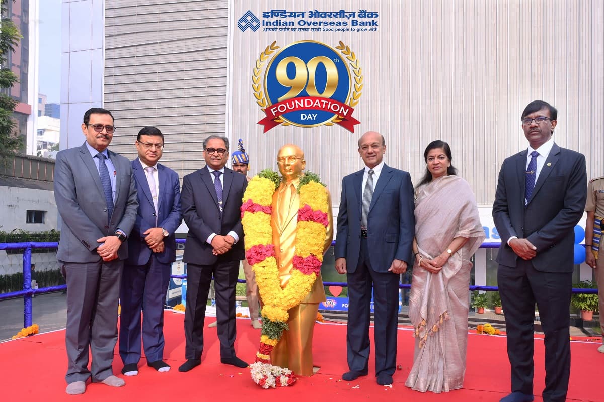 IOB Marks 90th Foundation Day with Corporate Social Responsibility activities