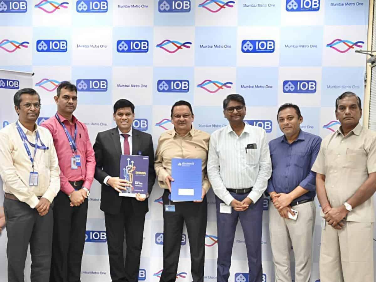 IOB Signs MoU with Mumbai Metro One for Ticketing Solutions