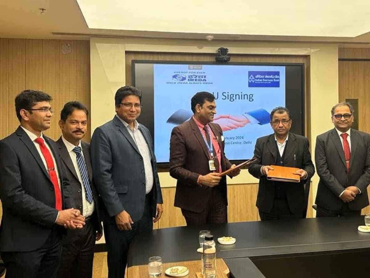 IREDA and Indian Overseas Bank Join Hands for Co-Lending