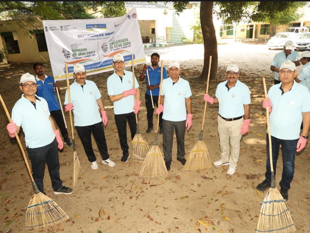 Indian Bank observes Swacchata Hi Seva Campaign 2024 with a series of activities
