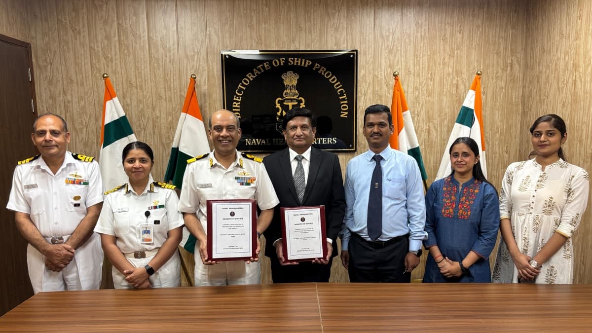 Indian Navy Signs Contract with Shoft Shipyard for 04 Self-Propelled Fuel Barges