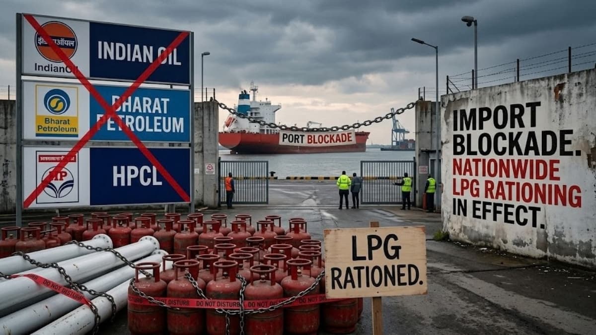 Indian Oil, Bharat Petroleum, HPCL Ration LPG Amid Import Blockade