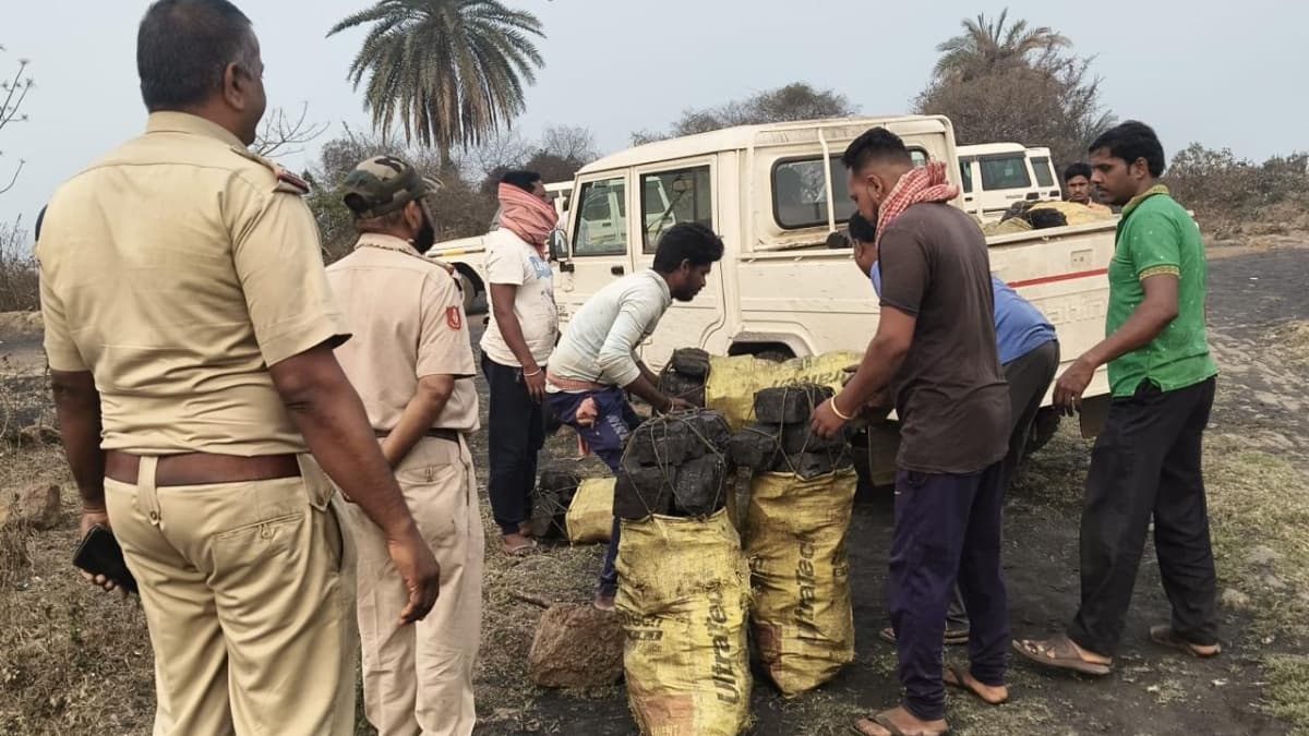 Joint Raid Near Nabagram Leads to Seizure of 2.05 Tonnes of Coal