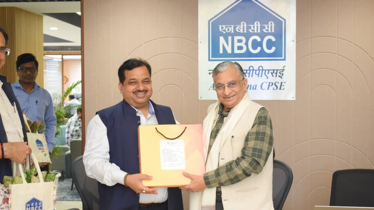 Justice Krishna Murari Chairs 10th Apex Court Committee Meeting; NBCC CMD K.P. Mahadevaswamy Attends