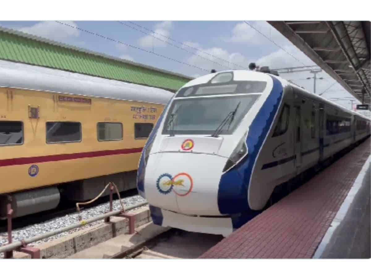 Karnataka Second Vande Bharat; Successful trial run conducted between Dharwad and Bangalore