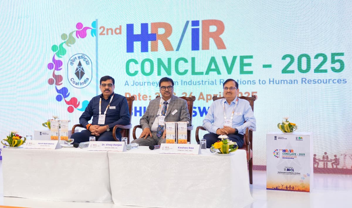 MCL hosts Coal India’s 2nd HR/IR Conclave 2025 in Bhubaneswar